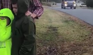 Kids Surprised with Dirt Bikes for Christmas