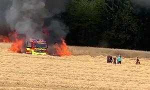 Fire in the Rye Field