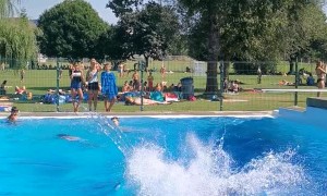 Man Makes a Monster Splash