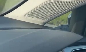 Driver Pulls In-Front of Car and Uses Wrong Roundabout Lane