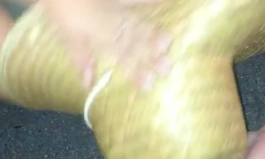 A Girl Rolls Down a Hill Waiting For an Uber