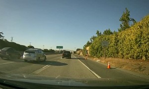 SUV Causes Massive Crash on Highway