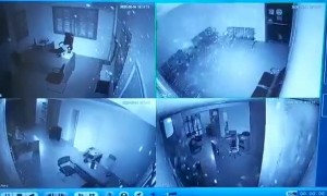 Office footage captured 2 miles away from Beirut blast shows impact of explosion