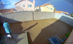 Puppy Picks Wrong Place for Morning Piddle