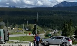 Dust Devil Completely Destroys Fruit Stand