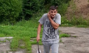 Explosion of a Huge Plastic Container