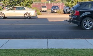 Time-Lapse of Fire Sweeping up Mount Sentinel