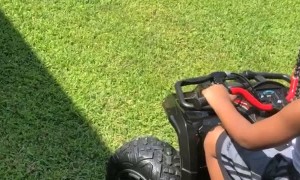 First Time on a Four Wheeler