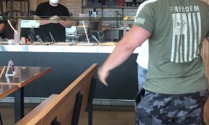 Guy Refuses to Wear Mask in Roanoke Restaurant