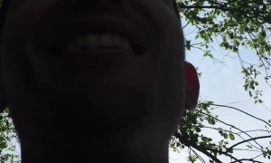 Man Catches a Fish with His Bare Hands