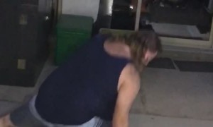 Man Ends Party With Spectacular Trick