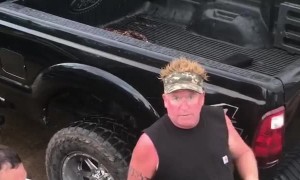 Truck Torque Tears Tow Hitch in Half