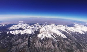 Weather Balloon Flight Over the Sangre de Cristo Mountains