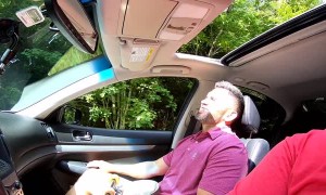 Skateboarder Biffs it Bad on Top of Mt. Mitchell