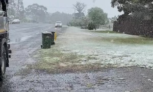 Spring Cold Snap Leaves Surprise Layer of Snow