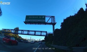 Dangerous Driving on San Francisco Freeway