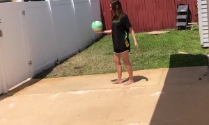 Surprising Things Flying Over a Fence