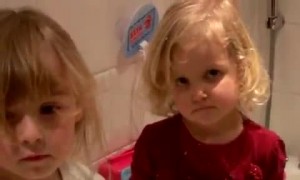 Little Girls Clog Bathroom Pipes with Porridge Recipe