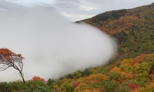 Clouds Encroach on Autumnal Scene