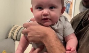 Baby Belly Laughing at Mom Being Silly