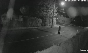 Random Naked Guy Runs Down Road In Chilliwack