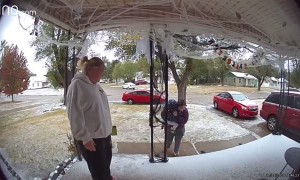 Auntie Has Some Quick Reflexes