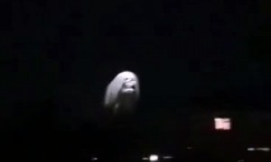 Drone Brings Floating Spooks on Quarantined Halloween