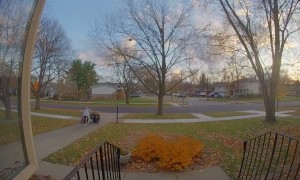 Mom Manages Wheeled Madness