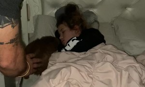 Daughter Wakes up to Puppy Surprise