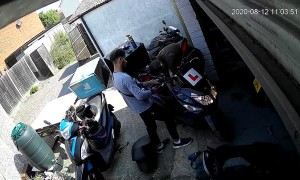 Motorcycle Repair Leads to Gloves Catching Fire
