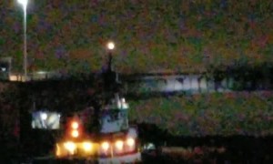 Barge Sails Right into Bridge