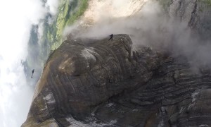 Beautiful Mountaintop Skydive