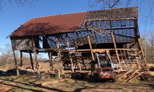 Massive Barn Demolition