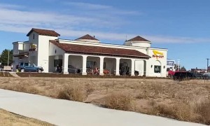 Drive-Thru Lines Extend for Miles