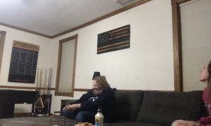 Snake Slips Out Of Overhead Vent