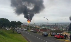 Massive explosion at oil refiner in South Africa
