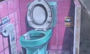 Artist Creates Impressive Anamorphic Street Art