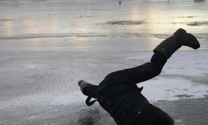Breakdancing on Ice