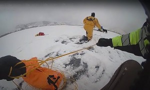 Mantua Police Chief, State Trooper, and BCFD Rescue Ice Fisherman