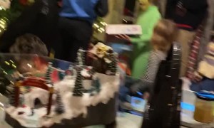 No One Told Her Ugly Christmas Sweater Party was for Kids