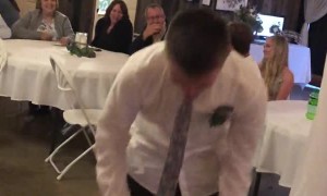 Hide and Seek Game Surprises Girl