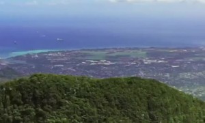 Dancing on the Top of Pieter Both Mountain