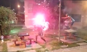 Magic Wands Made of Fireworks