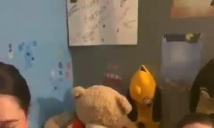 Boy with Cerebral Palsy Surprised by Sister Coming Home from the Navy