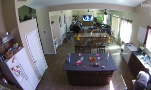 Camera Catches Mom Saving Son