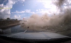 Multiple Crashes along Florida Interstate