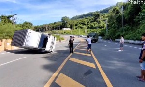 Truck Is Feeling Extra Tippy