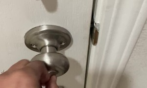 Wife Fools Husband with Door Lock Joke