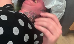 Friend Falls From Uncontrollable Laughter