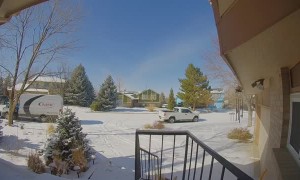 Delivery Driver Forgets to Put Van in Park